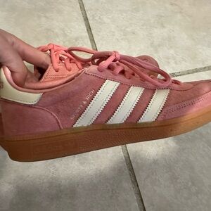Adidas SPORTY and RICH Pink and Cream Trainers